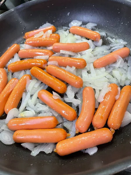 Lezzetli yemek pişirme konsepti