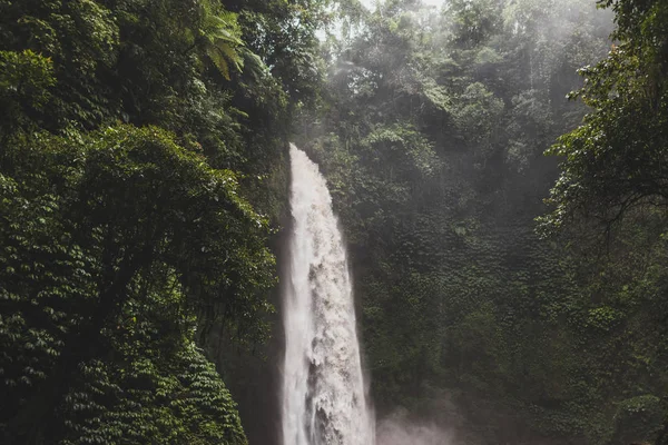 Scenic View Nung Nung Bali Waterfall Green Jungles — Stock Photo, Image