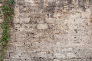 eski gri tuğla duvar retro arka plan doku taş