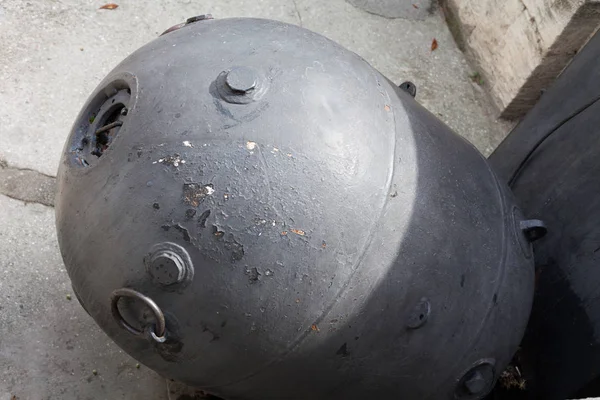 Rusya'nın eski Sovyet gemi benim silah