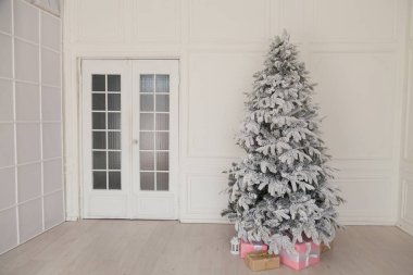 Noel ağacı ve hediyeler ile yeni iç House