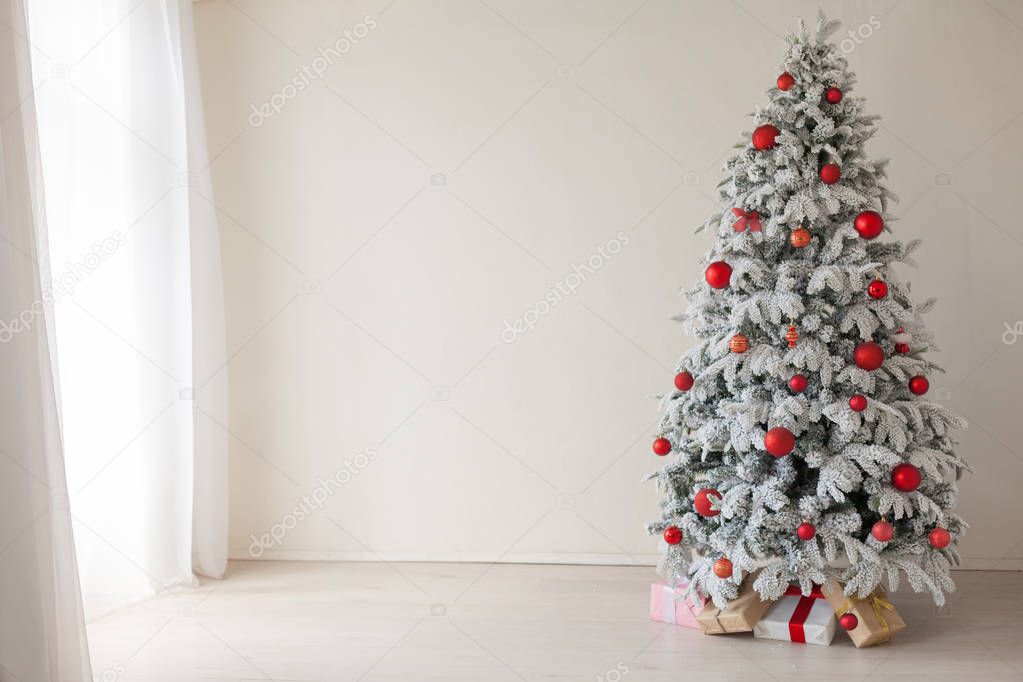 Christmas presents new year holidays Christmas tree