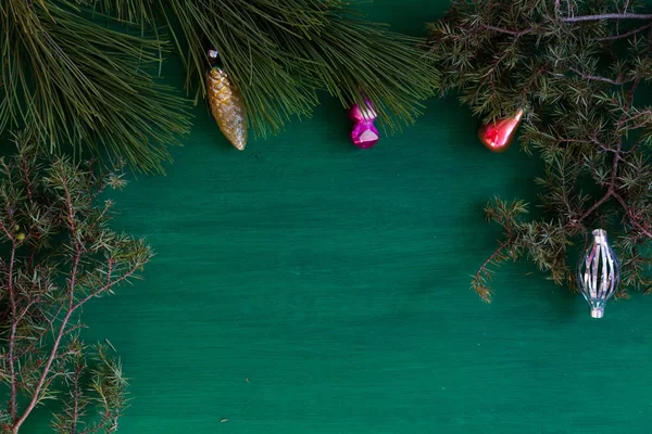 Weihnachten Hintergrund Weihnachtsbaum Geschenk im Winter Schnee Neujahr — Stockfoto