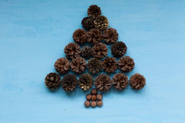 Kış Noel yılbaşı ağaç hediyeler Noel arka plan