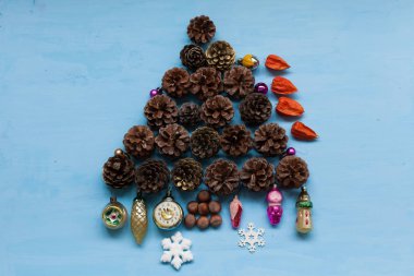 Noel yılbaşı ağacı hediye kartpostal kış tatil tatil arka plan