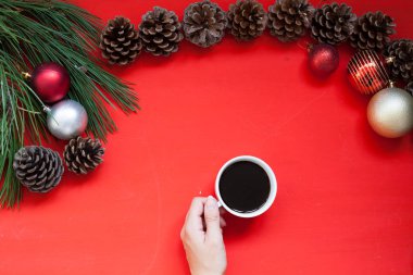 Noel ağacı arka plan yeni yıl tatil hediyeler kış dekor