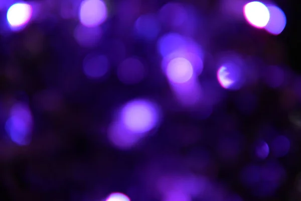 Luzes de Natal Bokeh Garland feriados ano novo cores diferentes — Fotografia de Stock