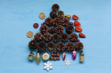 Noel arka plan Christmas tree dekor hediyeler yeni yıl kış tatil dekorasyon