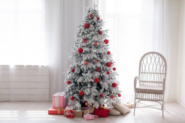 Noel ağacı Garland Işıklar Yılbaşı tatil hediye ev dekor beyaz