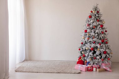 Noel ağacı Garland Işıklar Yılbaşı tatil hediye ev dekor beyaz