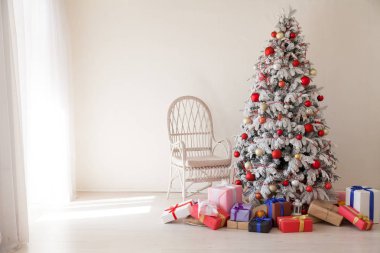 Noel ağacı Garland Işıklar Yılbaşı tatil hediye ev dekor beyaz