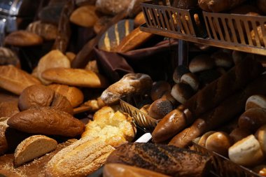 taze pişmiş ekmek fırını, ekmek somun