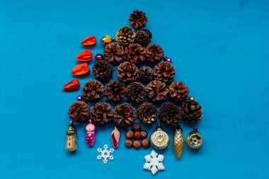 Noel yılbaşı ağacı hediye kartpostal kış tatil tatil arka plan