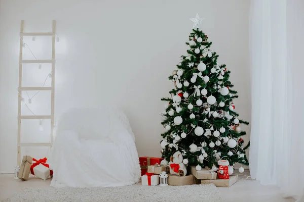 Christmas Decor Christmas tree with presents and new year