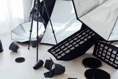 Fotoğraf stüdyosu ekipmanları flaş aksesuarlar profesyonel fotoğrafçı