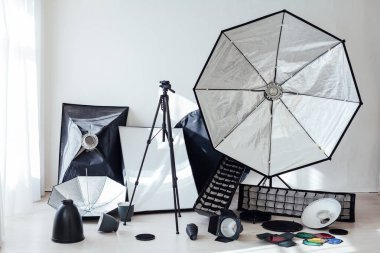 Fotoğraf stüdyosu ekipmanları flaş filtreler fotoğrafçılar aksesuarlar