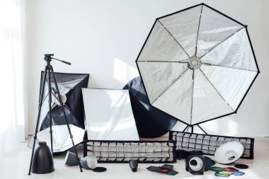 Fotoğraf stüdyosu ekipmanları flaş filtreler fotoğrafçılar aksesuarlar