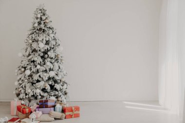 Kış Noel yılbaşı ağacı hediye ev dekorasyonu