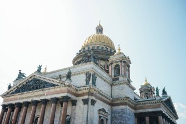Rusya St. Petersburg - 15 Ağustos 2019 St. Isaacs Katedrali