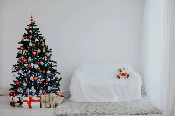 Noel ağacı Noel iç için evde — Stok fotoğraf