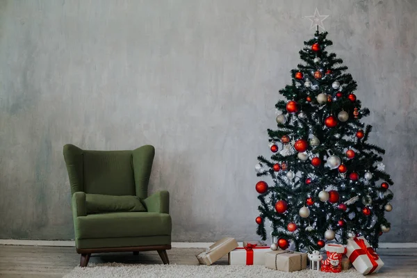 Noel için Noel süslemesi ve kış hediyeleri — Stok fotoğraf