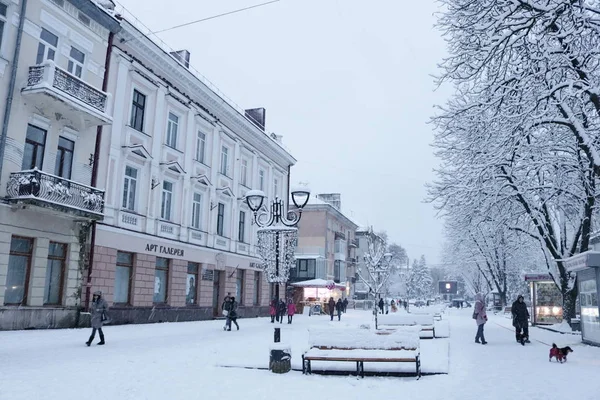  Ternopil kar yağışı.