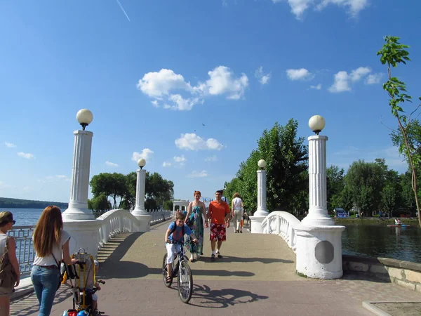 Stal Ternopilem Architektura Centrální Části Ternopilu Pozadí Výhledem Ternopil Pro — Stock fotografie