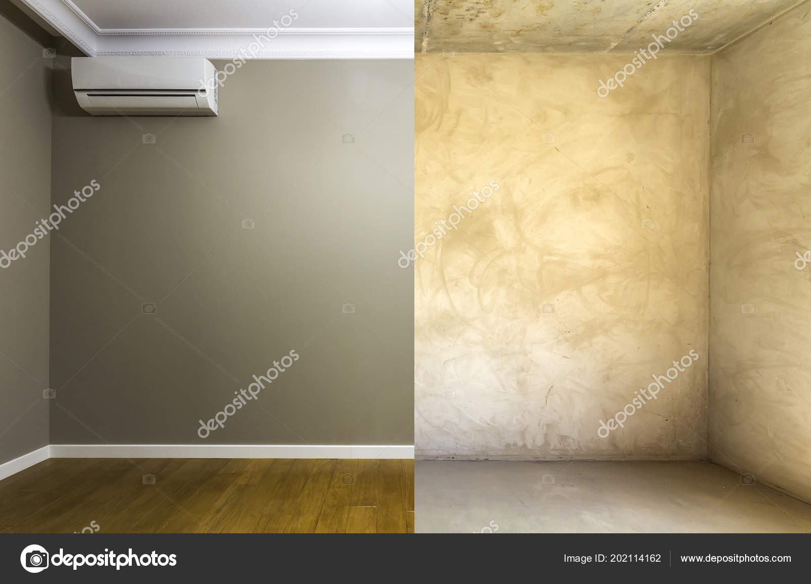 Comparison Room Apartment Renovation Works New House