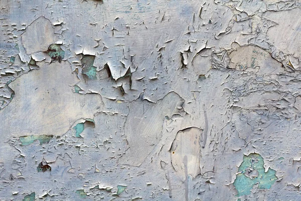 빈티지 텍스처 복고풍 불규칙 반점이 페인트의 파란색 콘크리트 평평한 — 스톡 사진