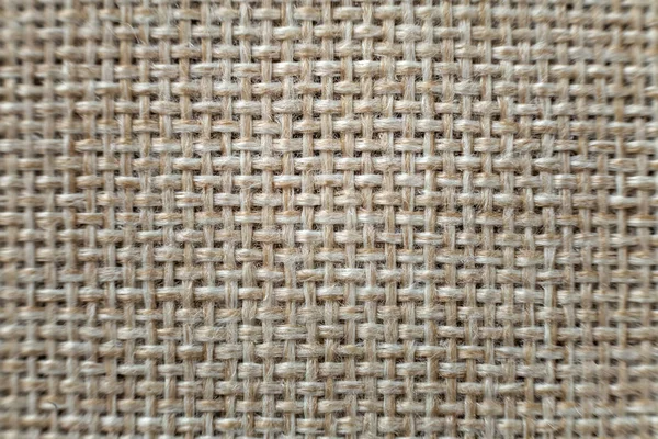 Gris Toile Lin Beige Fond Surface Conception Sac Textile Coton — Photo