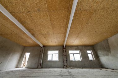 Yarım daire veya ev büyük çatı oda imar altında