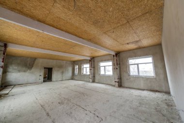 Yarım daire veya ev büyük çatı oda imar altında