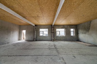 Yarım daire veya ev büyük çatı oda imar altında