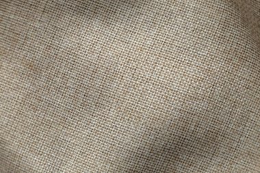 Gri bej keten tuval yüzey arka plan. Çul tasarım, ec