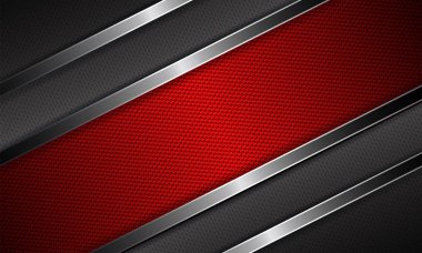 Sakinleştirmek kırmızı çerçeve ile geometrik arka plan.