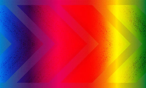 Fondo geométrico multicolor con siluetas de flechas texturizadas . — Vector de stock