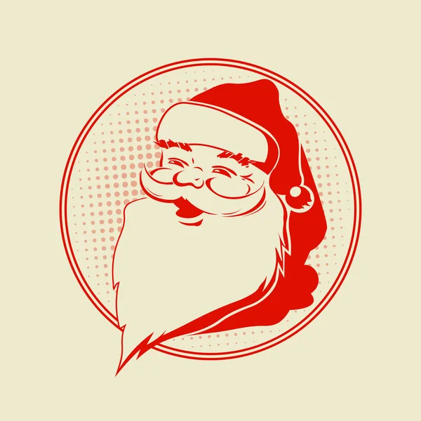 Noel Baba'nın silueti ile Noel kompozisyon.