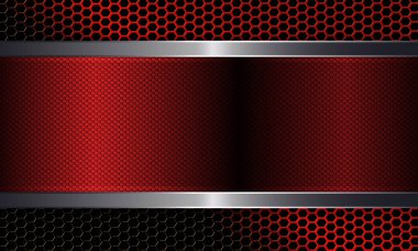 Geometrik soyut dokusal kırmızı tasarım kenar ile dokusal bir çerçeve ile