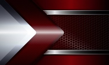 Bir ok ve bir çerçeve metal bir sınır ile geometrik soyut doku kompozisyonu