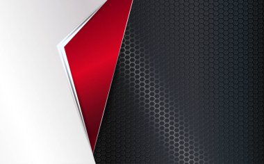 Örgü çerçeve ve beyaz gölge ok ile soyut siyah dokusal arka plan