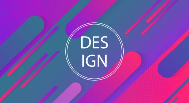 Çizgili bir dizi pembe renkli arka plan ile soyut mor