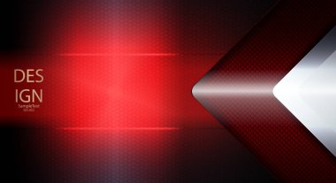 Bordo oluklu parlak ok ile soyut kırmızı örgü arka plan