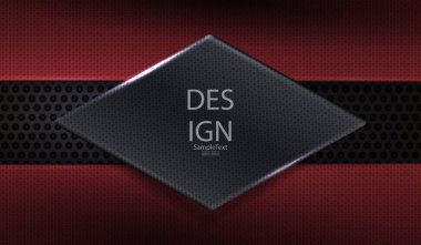 Eşkenar dörtgen gibi gri renk dokusu çerçevesine sahip soyut koyu kafes tasarımı