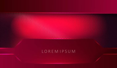 Dikdörtgen çerçeveli zarif geometrik pembe arka plan