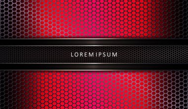 Koyu dikdörtgen çerçeveli soyut pembe örgü arka plan