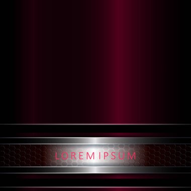 Alt kısmında örgü metal çerçeve ile mor koyu ton soyut arka plan