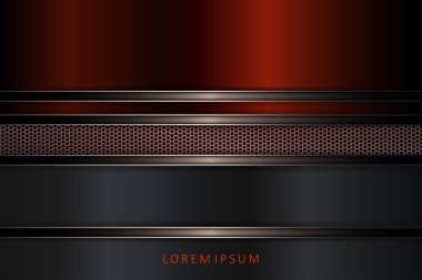 Örgü metal çerçeveli kahverengi ve gri soyut arka plan