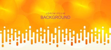 Soyut sarı parlak tasarım, gradyanı ve dikey yuvarlak çizgileri var.