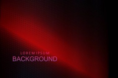 Koyu arkaplan, eğimli, siluet retiküle edilmiş kırmızı gölge örgüsü.