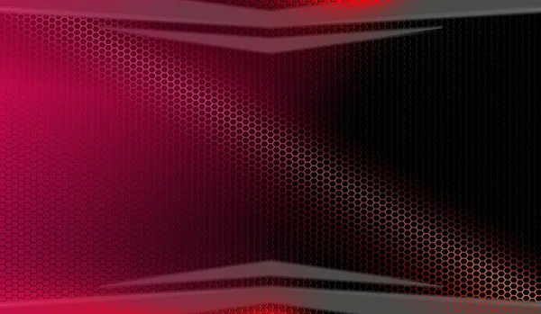 Abstrakt mörk mesh design med en lutning av mörkrosa, grå pilar — Stock vektor